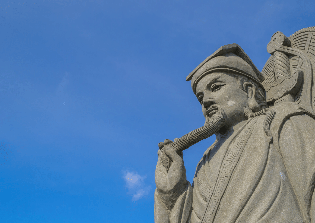 Statua di dio cinese